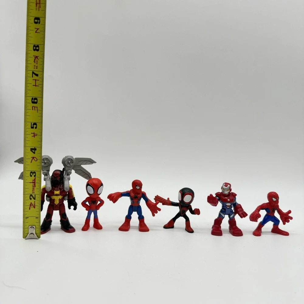 Disney Marvel Avengers Figure Toy Lot Spiderman & Others‎ Cake Toppers PVC